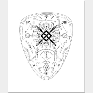 Gungnir - The Spear of Odin | Norse Pagan Symbol Posters and Art